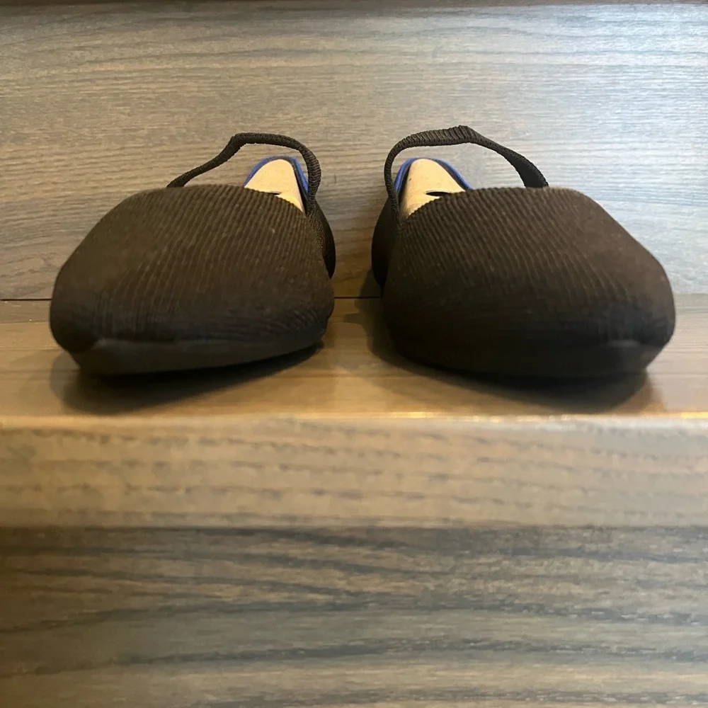 NWB Rothy’s The Point Mary Jane in Black 9.5